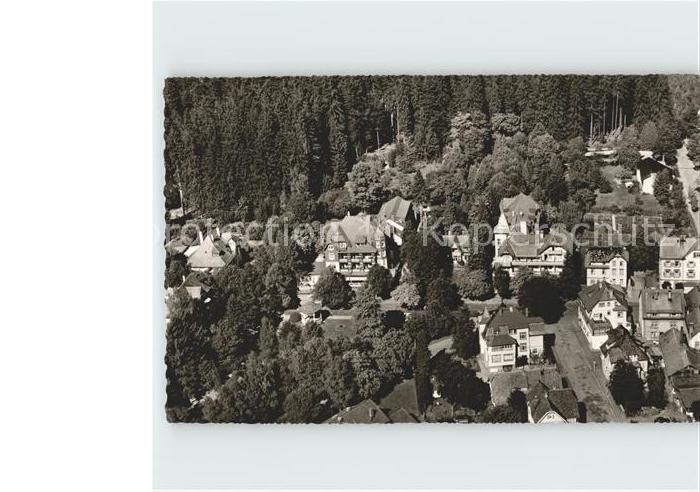 Koenigsfeld Schwarzwald Kurort Fliegeraufnahme