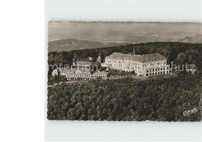 Koenigswinter Kurhotel Petersberg Fliegeraufnahme