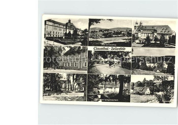 Clausthal-Zellerfeld Goslar Niedersachsen Akademie Museum Kirche Spiegeltalertei