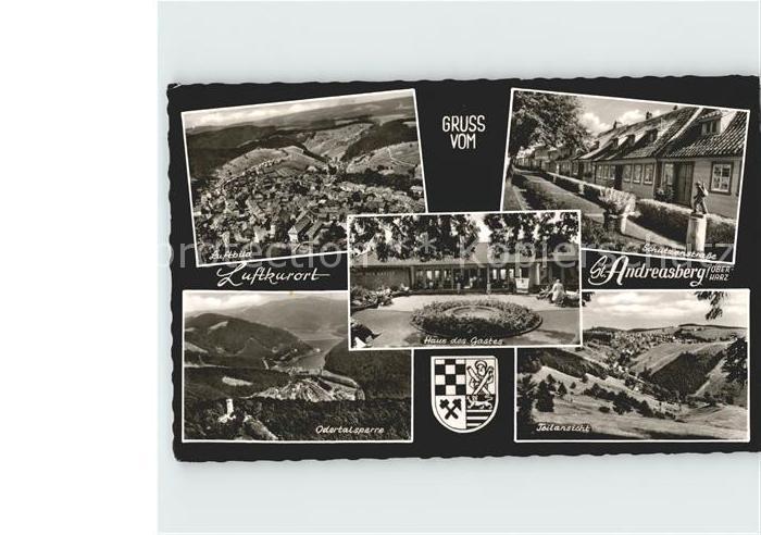 St Andreasberg Harz Luftkurort Schuetzenstrasse Odertalsperre Haus des Gastes Wa