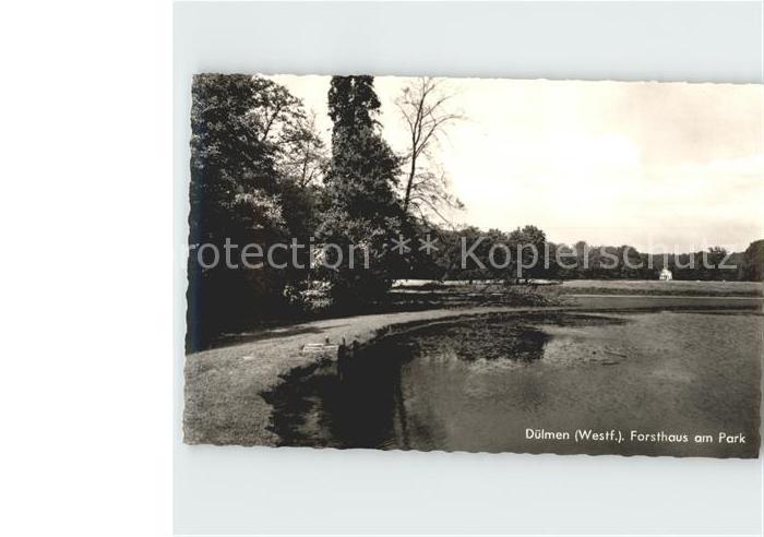 Duelmen Forsthaus am Park Teich