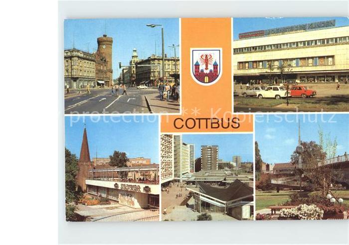 Cottbus Spremberger Strasse Konsument Warenhaus HOG Am Stadttor