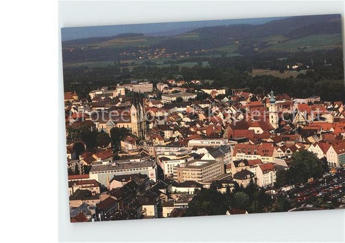 Weiden Oberpfalz Innenstadt Fliegeraufnahme