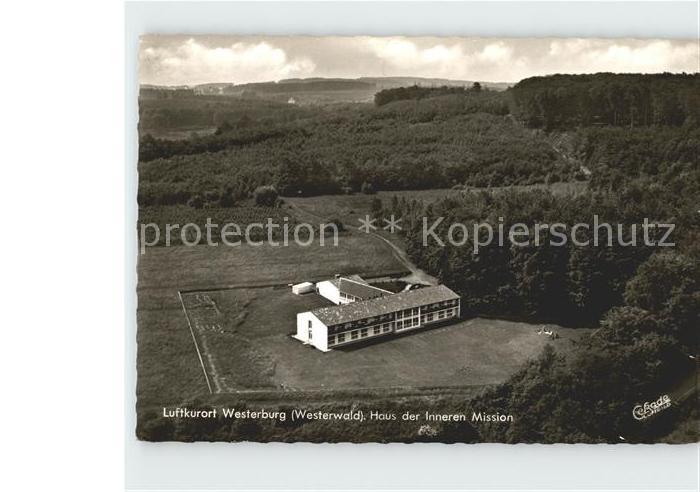 Westerburg Westerwald Haus der Inneren Mission Luftkurort Fliegeraufnahme