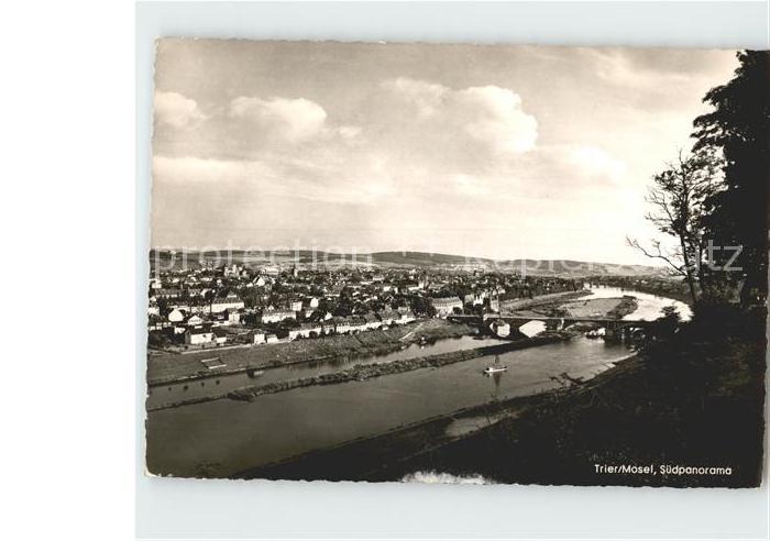 TRIER  CITY Suedpanorama Mosel