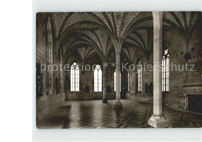 Bebenhausen Tuebingen Sommerrefektorium Wuerttembergisches Landesmuseum