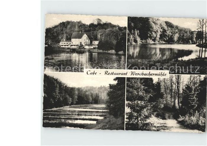 Witzhelden Cafe Restaurant Wersbachermuehle Ausflugslokal