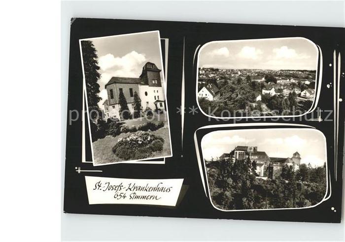 Simmern Hunsrueck St Josefs Krankenhaus Panorama