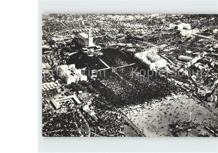 Fatima Dia de Peregrinacao Wallfahrtstag Fliegeraufnahme