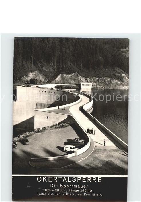 Okertalsperre Sperrmauer