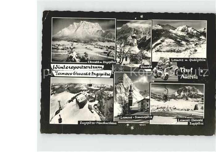 Lermoos Tirol Wintersportzentrum Lermos Ehrwald Zugspitze