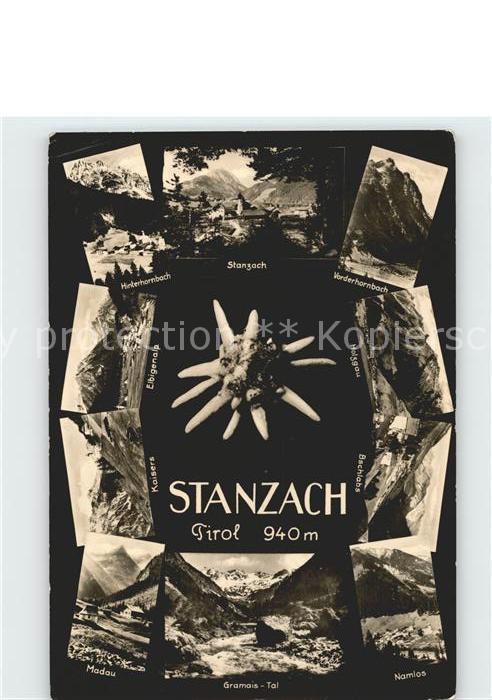 Stanzach Tirol und Umgebung Alpenpanorama