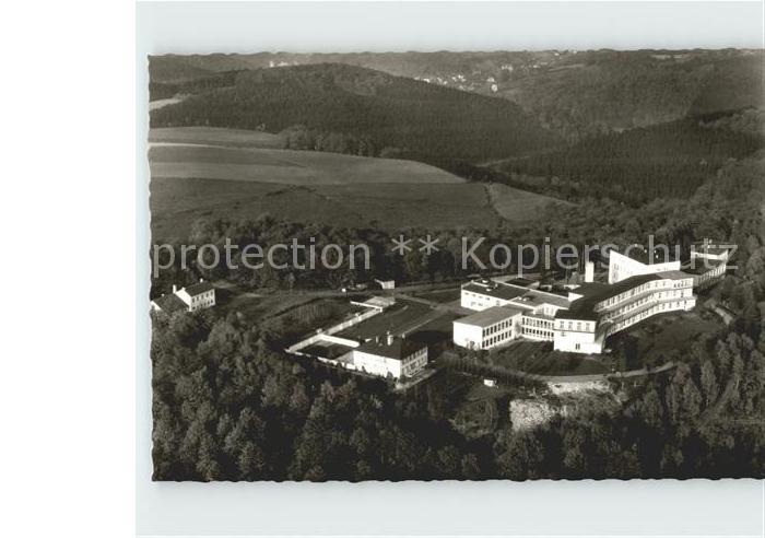 Ennepetal Sanatorium Koenigsfeld LVA Westfalen Fliegeraufnahme