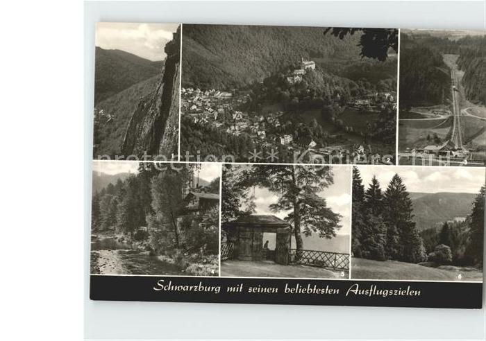 Schwarzburg Thueringer Wald Steinklippen Bergbahn Schweizerhaus Schwarzatal Trip