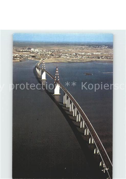 Saint-Brevin-les-Pins Pont de Mindin vue aerienne