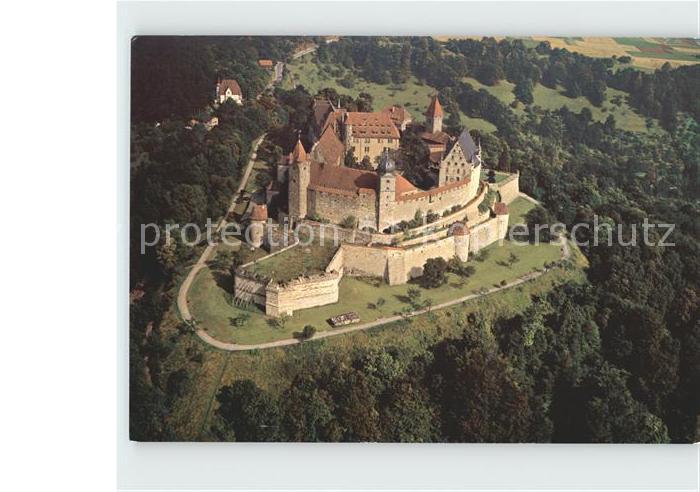 Coburg Bayern Veste Fliegeraufnahme