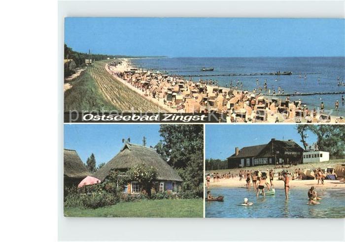 Zingst Ostseebad Strand Reetdachhaus