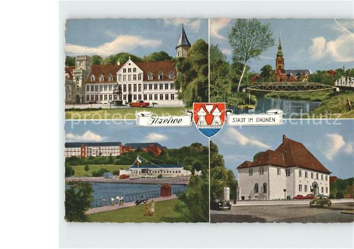 Itzehoe Schloss Breitenburg St Laurentius Kirche Planschbecken Prinzesshof