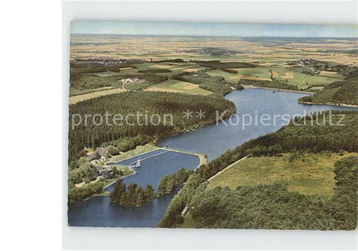 Kirchheim Euskirchen Steinbachtalsperre Fliegeraufnahme