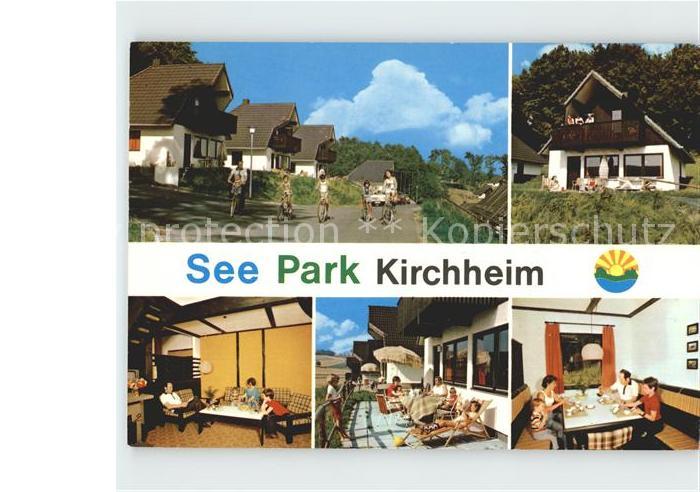 Kirchheim Hessen Seepark Kirchheim Ferienhaeuser Zimmer Terrasse