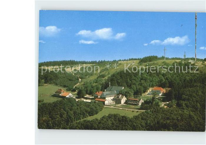 Bischofsheim Rhoen Kloster Kreuzberg Fliegeraufnahme