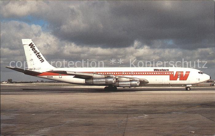 Flugzeuge Zivil Western Boeing 707-347C