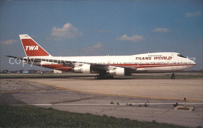 Flugzeuge Zivil Trans World Airlines Boeing 747-284B