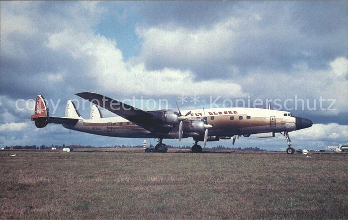 Flugzeuge Zivil Alaska Lockheed 1649A Starliner