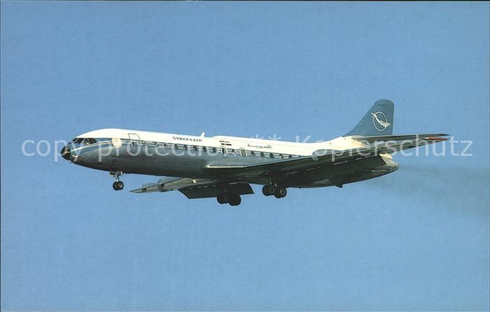 Flugzeuge Zivil Syrianair Caravelle SE-210-10B3