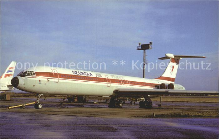 Flugzeuge Zivil Georgia Air IL-62 OK-FBF c/n 41805