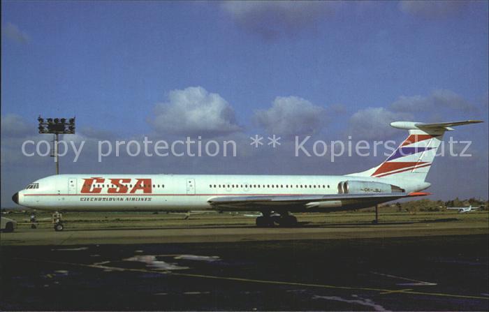 Flugzeuge Zivil CSA IL-62M OK-JBJ c/n 4933456