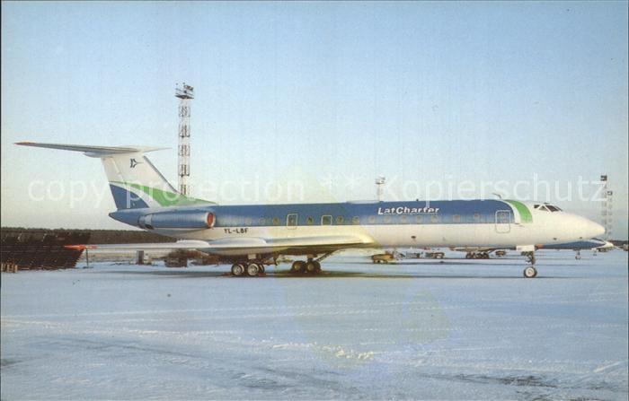 Flugzeuge Zivil Lat Charter TU-134B-3 YL-LBF c/n 63295