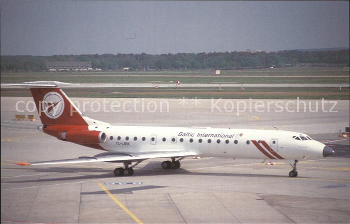 Flugzeuge Zivil Baltic International Tupolev Tu-134B