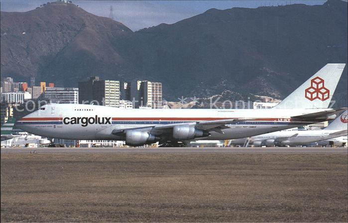 Flugzeuge Zivil Cargolux Boeing 747-200 C