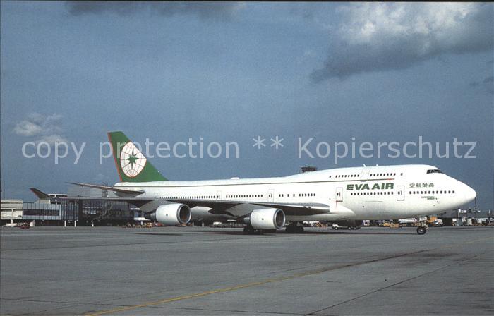 Flugzeuge Zivil Eva Air Boeing 747-400