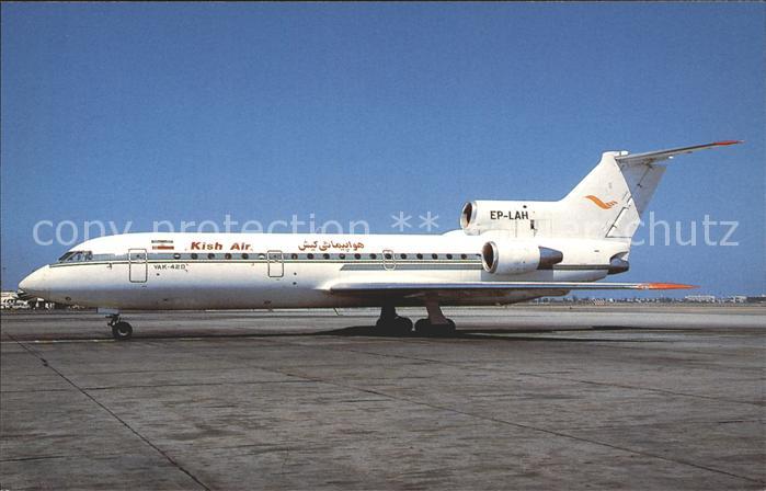 Flugzeuge Zivil Kish Air Yakovlev 42D EP-LAH