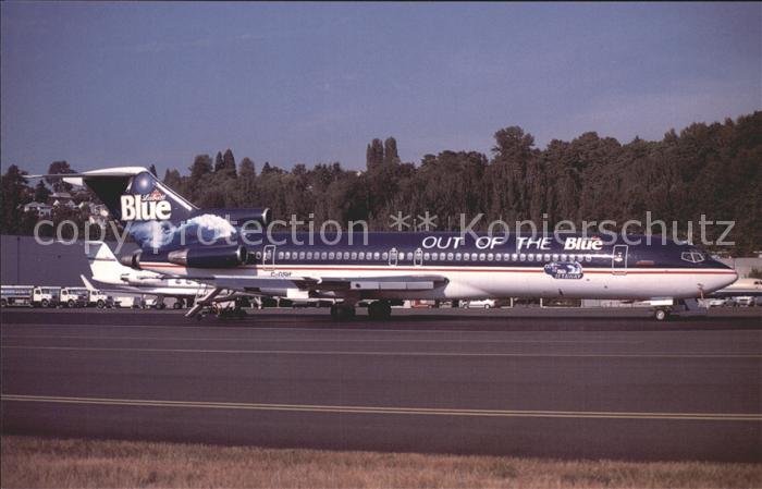 Flugzeuge Zivil Skyservice Sports Hawk Boeing 727-200 C-GSHI Labatt Blue