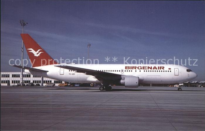 Flugzeuge Zivil Birgenair 1988-1996 B-767-200ER TC-ASK