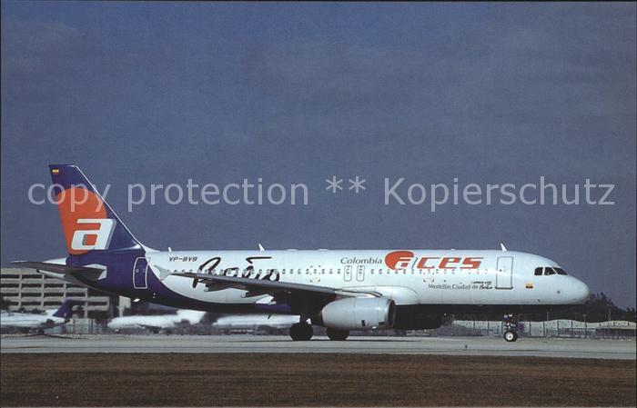 Flugzeuge Zivil Aces Airbus A320 VP-BVB