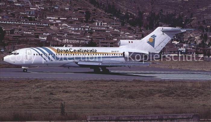 Flugzeuge Zivil Aero Continente Boeing 727-200 OB1570