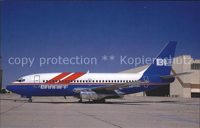Flugzeuge Zivil Braniff N459AC Boeing 737-222 c/n 19072