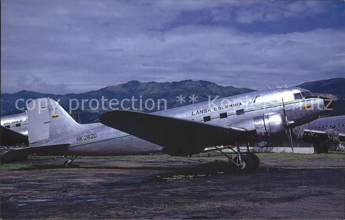Flugzeuge Zivil Lansa Colombia HK-2820 DC-3C c/n 20171