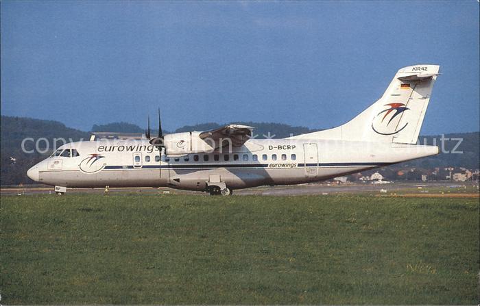 Flugzeuge Zivil Eurowings Aerospatiale Alenia ATR42-300 QC D-BCRP cn 158