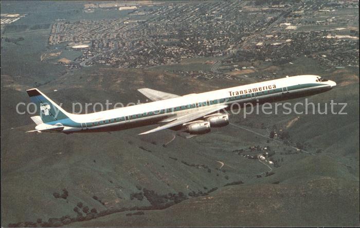Flugzeuge Zivil Transamerica Airlines McDonnell-Douglas Super 73