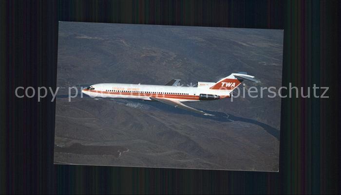 Flugzeuge Zivil TWA Trans World Airlines Boeing 727-231A
