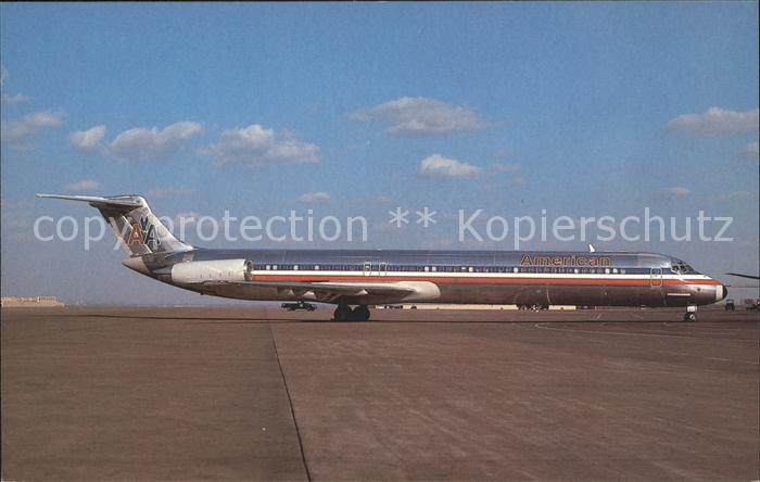 Flugzeuge Zivil American Airlines McDonnell Douglas DC-9-82 MD-82