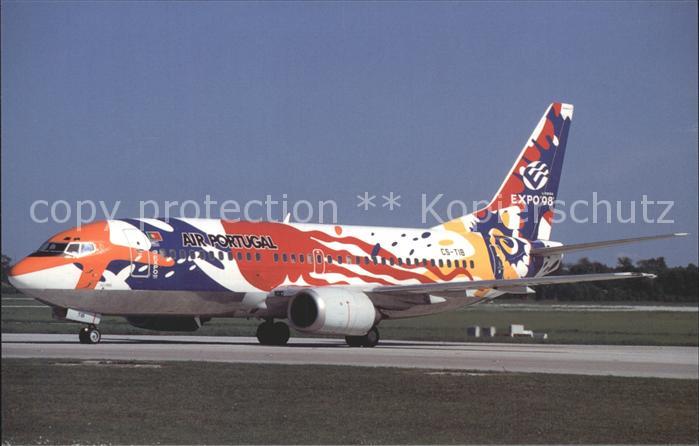 Flugzeuge Zivil TAP Air Portugal Boeing 737-300 CS-TIB Expo 98