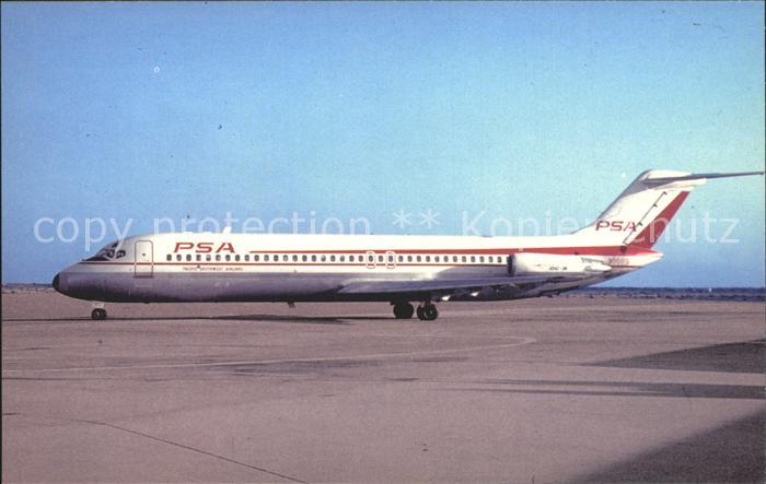 Flugzeuge Zivil PSA Pacific Southwest Airlines DC-9