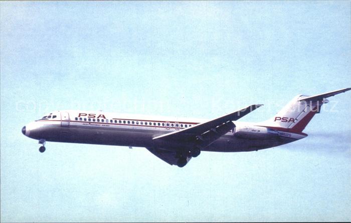Flugzeuge Zivil PSA Pacific Southwest Airlines DC-9