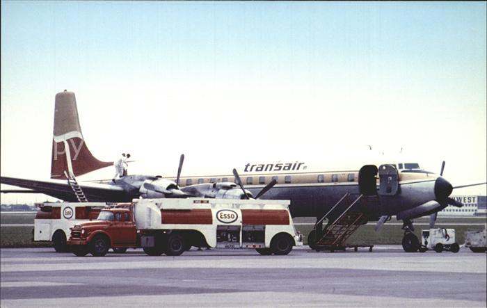 Flugzeuge Zivil Transair Douglas DC-7